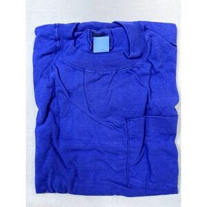 Vintage  Blank‎ Tee Tshirt Large Sears Roebucks carriage Court New Old Stock